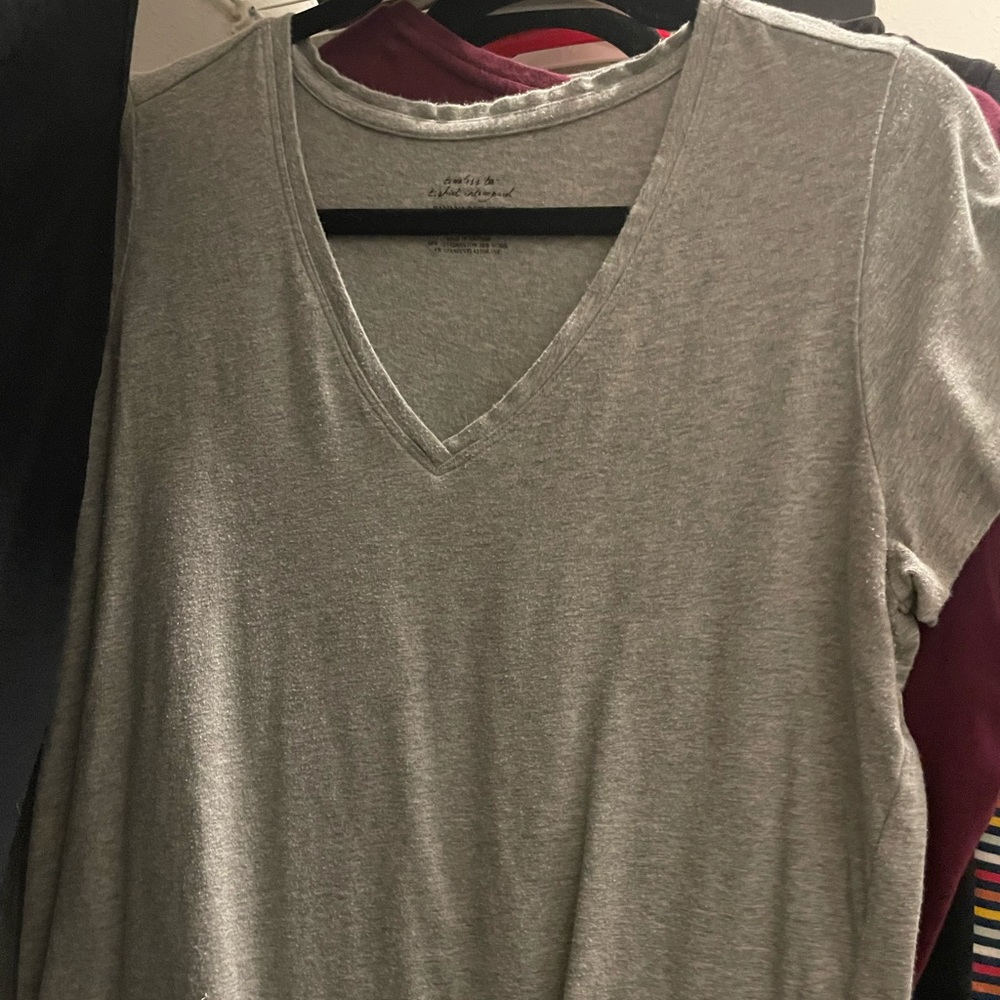 V-neck shirts